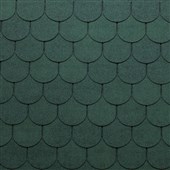 TEGOLA Střešní šindel PREMIUM LINE TRADITIONAL 073 2-Tone green, cena za m2